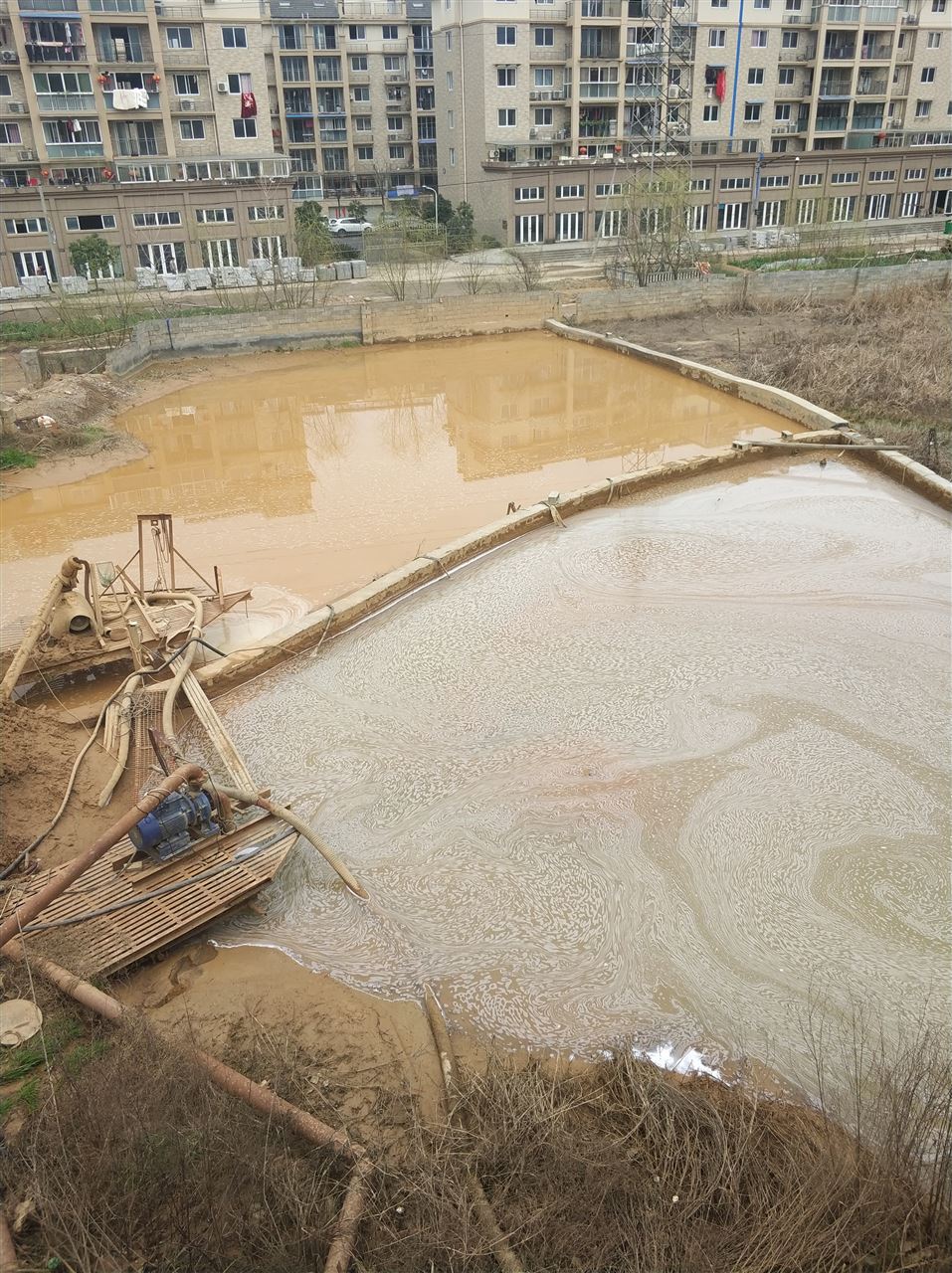 禹州沉淀池淤泥清理-厂区废水池淤泥清淤