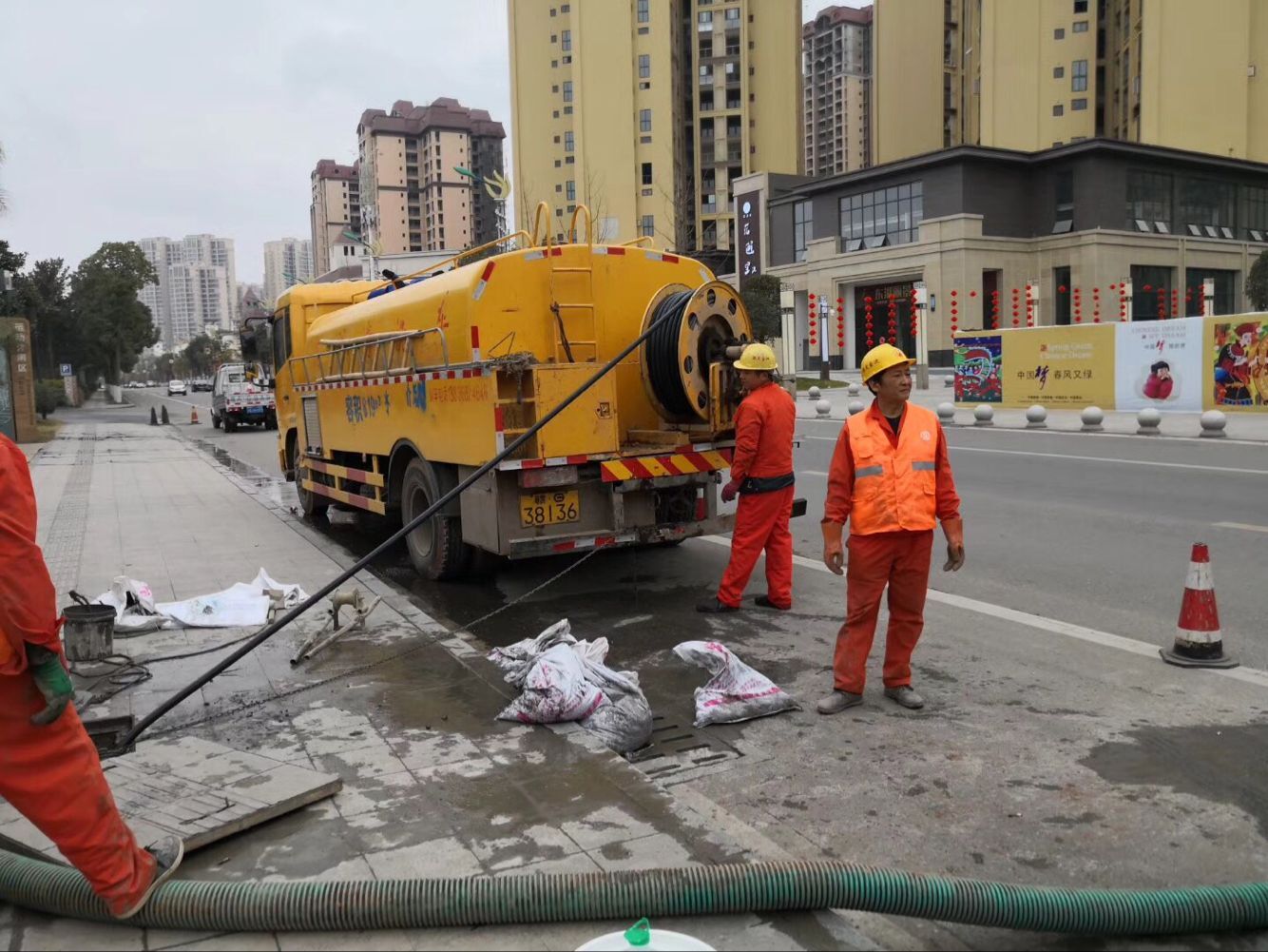 禹州排污管道清淤-管道清洗